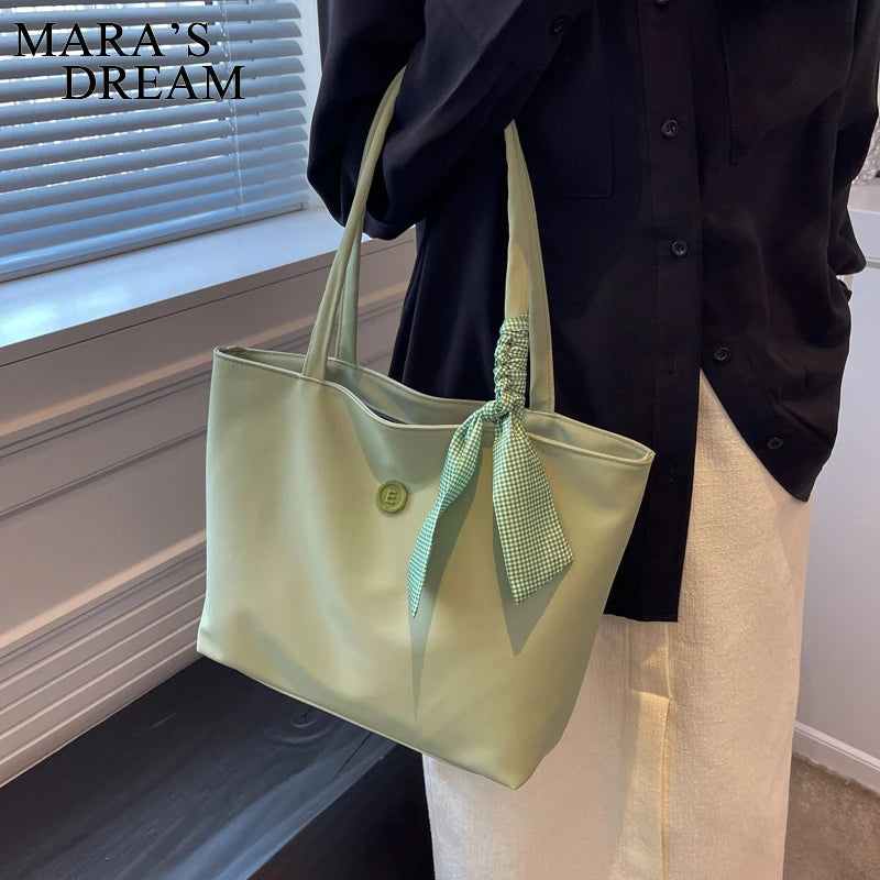 Mara's Dream Women Shoulder Bags Large Capacity Female Totes Solid Ladies Handba