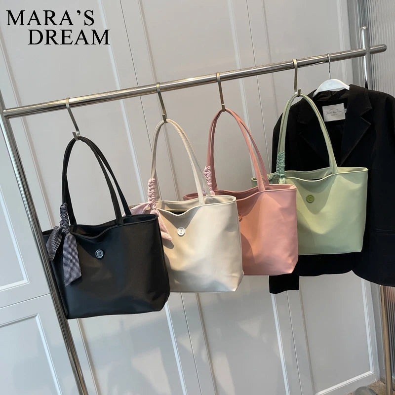 Mara's Dream Women Shoulder Bags Large Capacity Female Totes Solid Ladies Handba