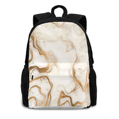 Marble Collection Bag Backpack For Men Women Girls Teenage