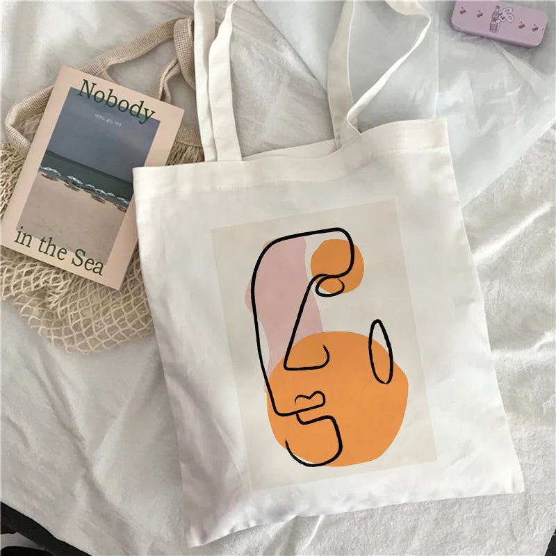 Matisse Abstract Canvas Large Shoulder Bag