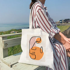 Matisse Abstract Canvas Large Shoulder Bag