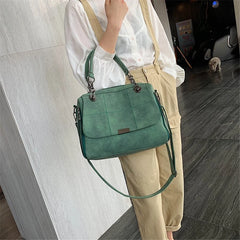Matte Ladies Handbag Scrub Women's Shoulder Crossbody Bag Large Capacity