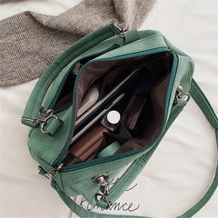 Matte Ladies Handbag Scrub Women's Shoulder Crossbody Bag Large Capacity