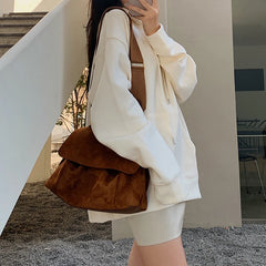 Vintage PU Leather Shoulder Crossbody Bag for Women