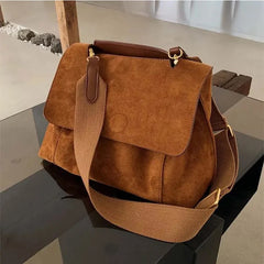 Vintage PU Leather Shoulder Crossbody Bag for Women