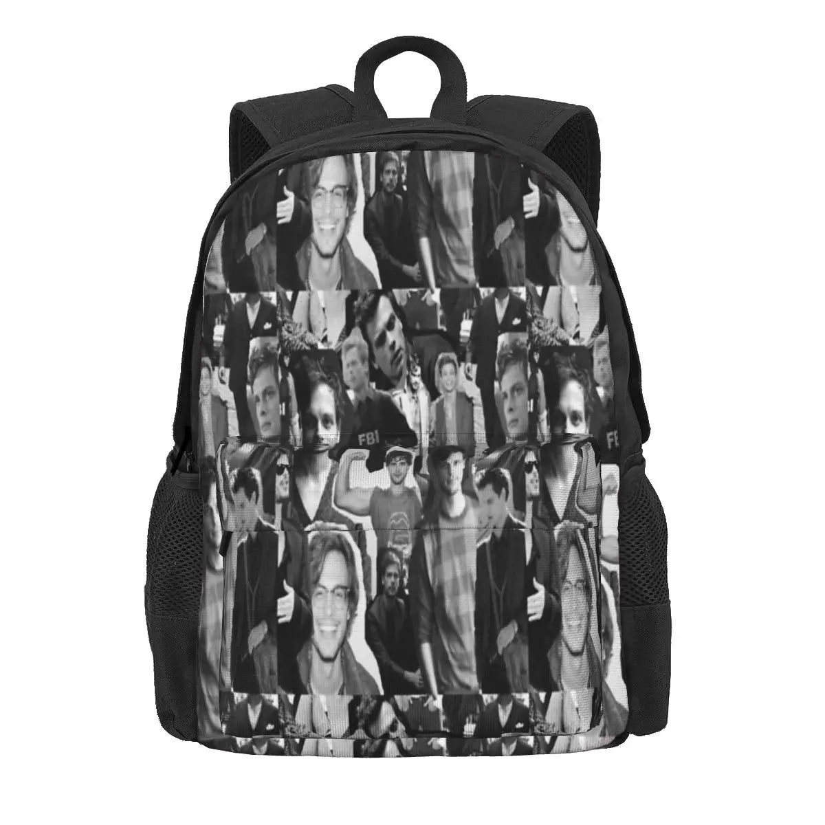 Matthew Gray Gubler Collage 1 Backpacks Men's Bags For Women