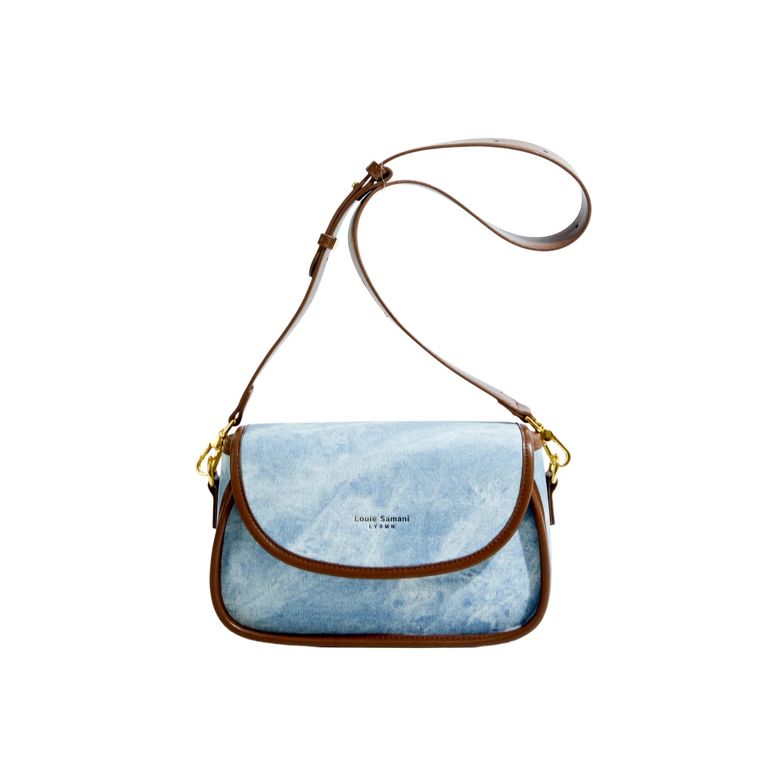 Maxdutti Casual Square Bag Women England Style Pu Leather Saddle Bag