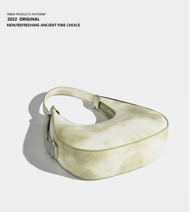 Maxdutti Ins Blogger Bag Tie-dyed Print Handbag