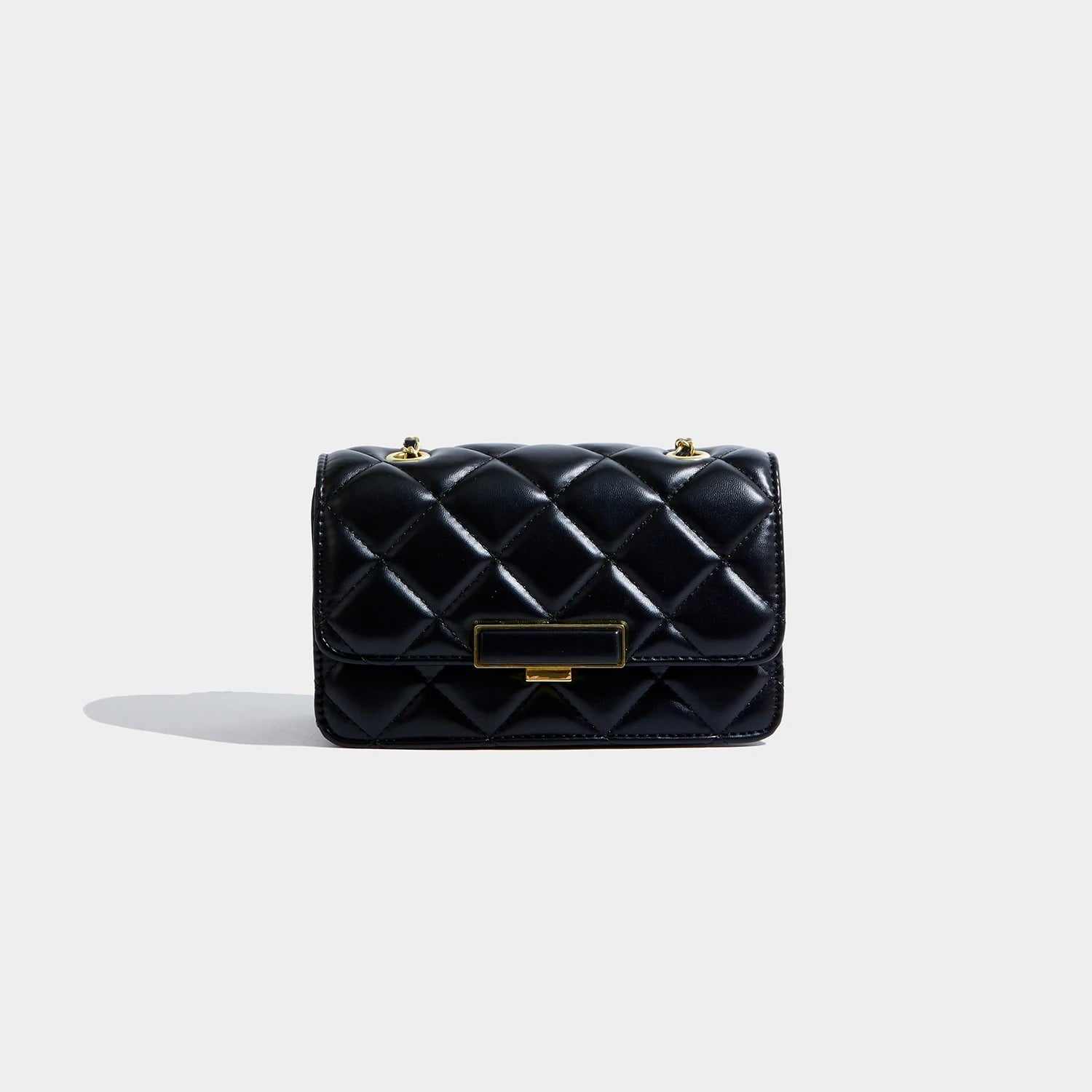 Maxdutti Ins Blogger Messenger Bag Women Retro Quilting Chain