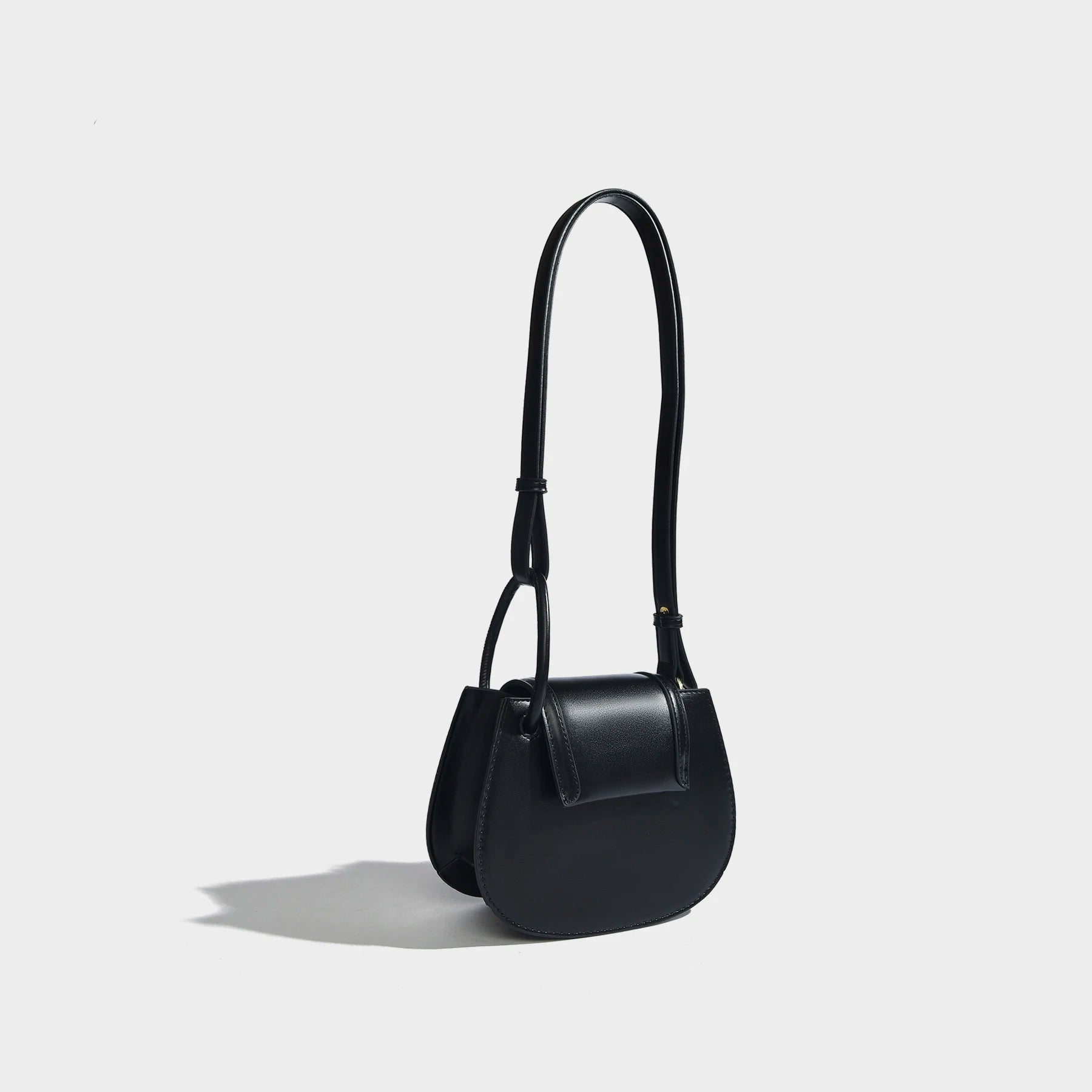 Maxdutti Leather Messenger Bag Women Candy Color