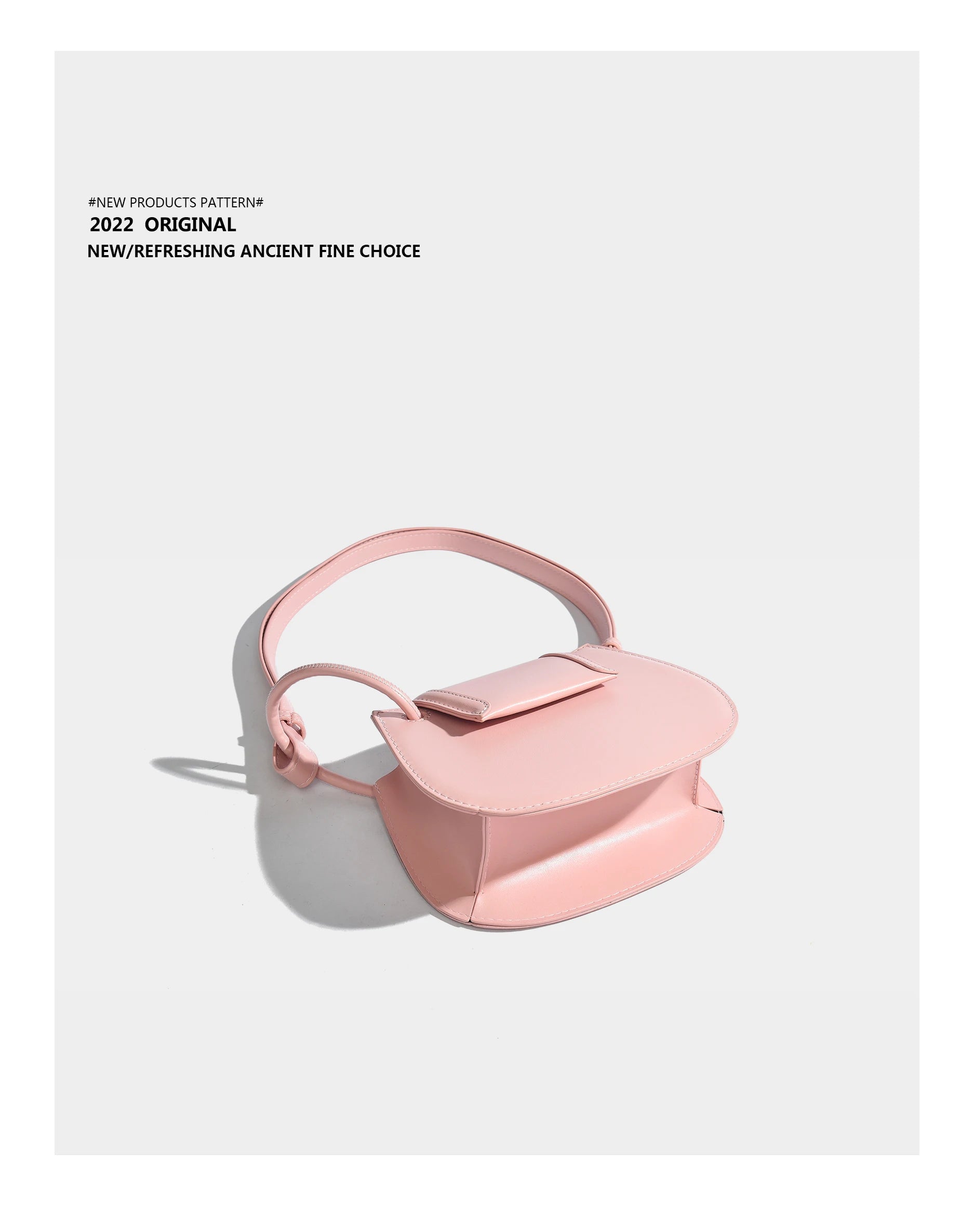 Maxdutti Leather Messenger Bag Women Candy Color