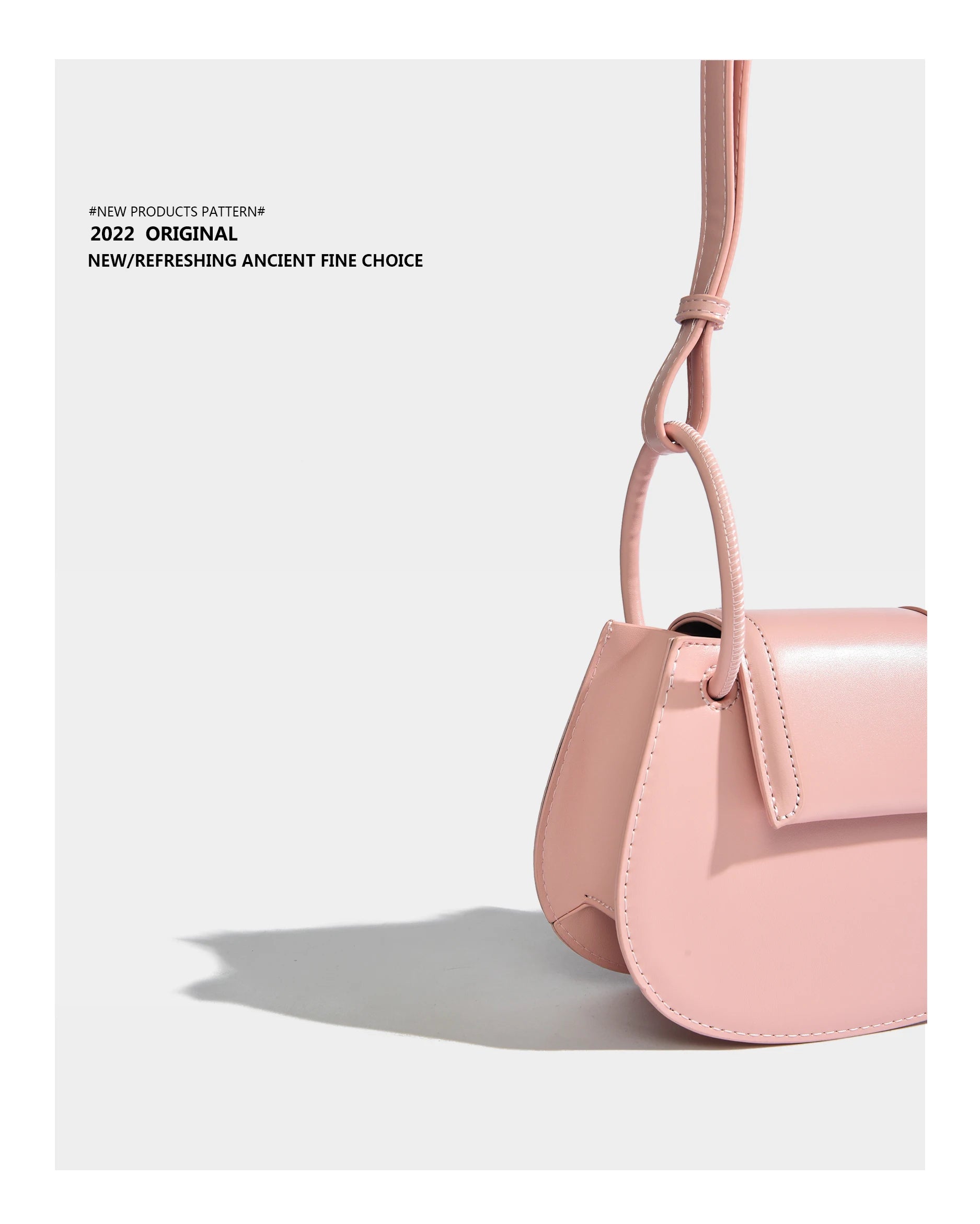 Maxdutti Leather Messenger Bag Women Candy Color
