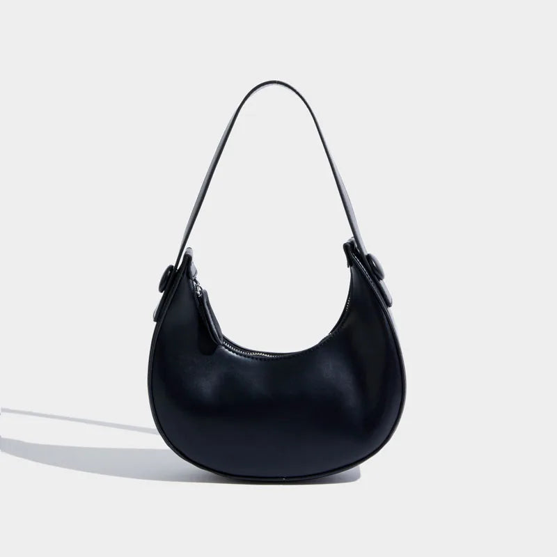 Maxdutti Single Shoulder Underarm Bag Women French Style Blogger Retro Bag