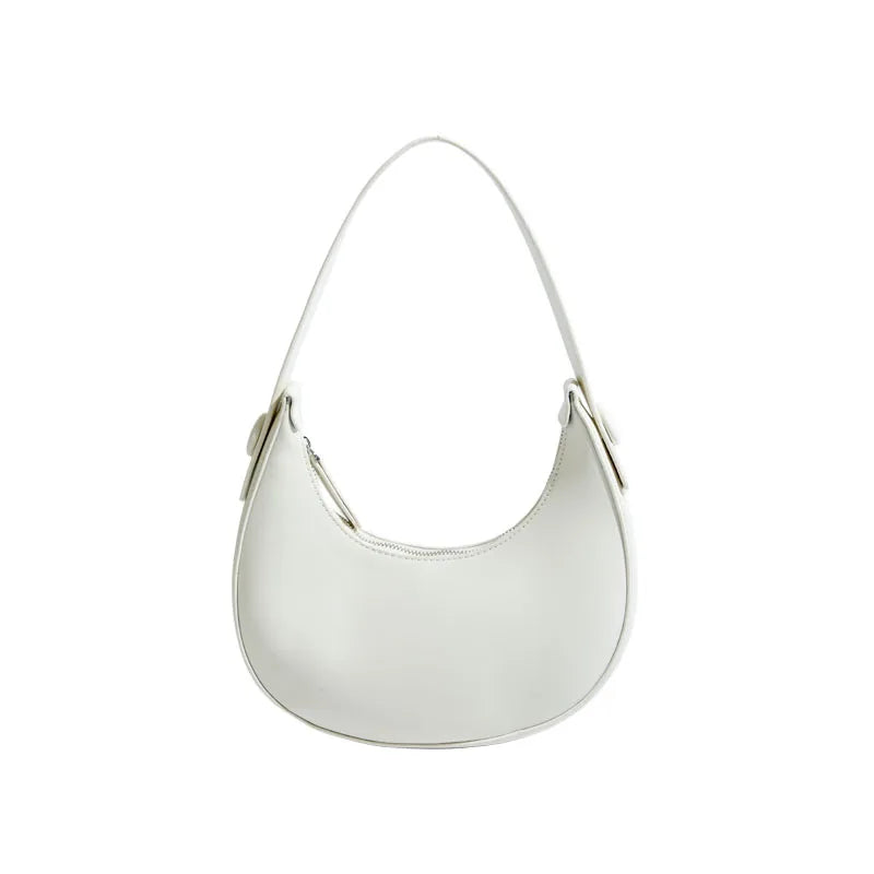 Maxdutti Single Shoulder Underarm Bag Women French Style Blogger Retro Bag