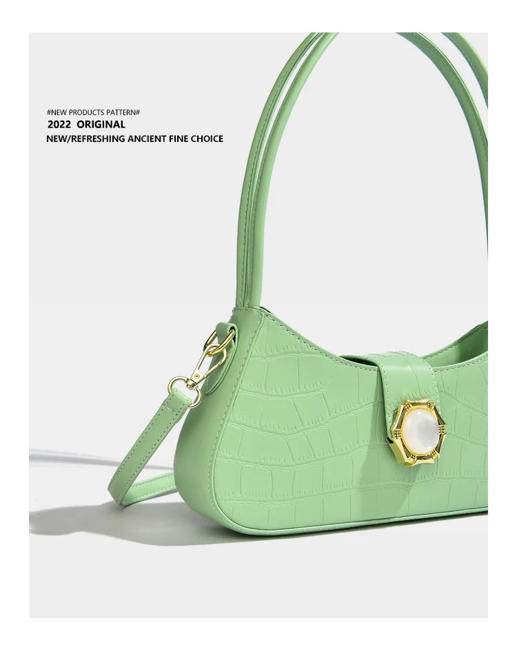Maxdutti Texture Candy Armpit Single Shoulder Bag Women Ins Blogger