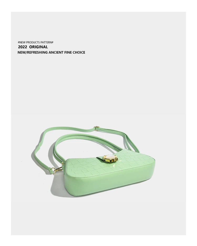 Maxdutti Texture Candy Armpit Single Shoulder Bag Women Ins Blogger
