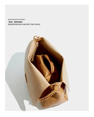 Maxutti Vintage Single Shoulder Square Bag Women Ins Blogger Casual Leather Bag