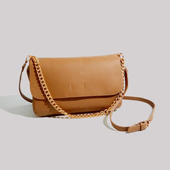 Maxutti Vintage Single Shoulder Square Bag Women Ins Blogger Casual Leather Bag