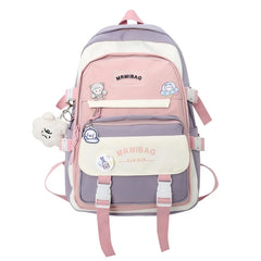 Nylon Women Backpacks Casual Lightweight Daypack Anti-Theft