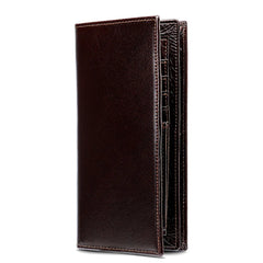 Men Cowhide Wallet Leather Purse Long Portmoney Billeteras Hombr