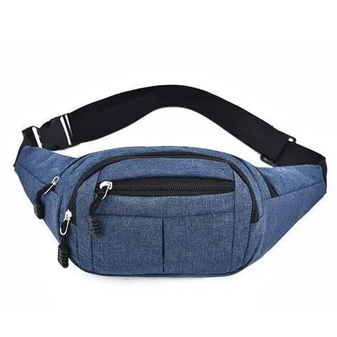 Men Women Waist Bag Sports Multi-functional Large Mobile Phone Bag