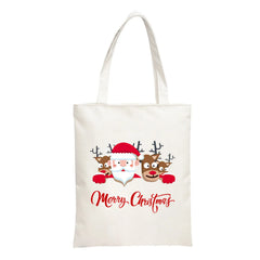 Christmas Printed Insulated Lunch Bag with Strap