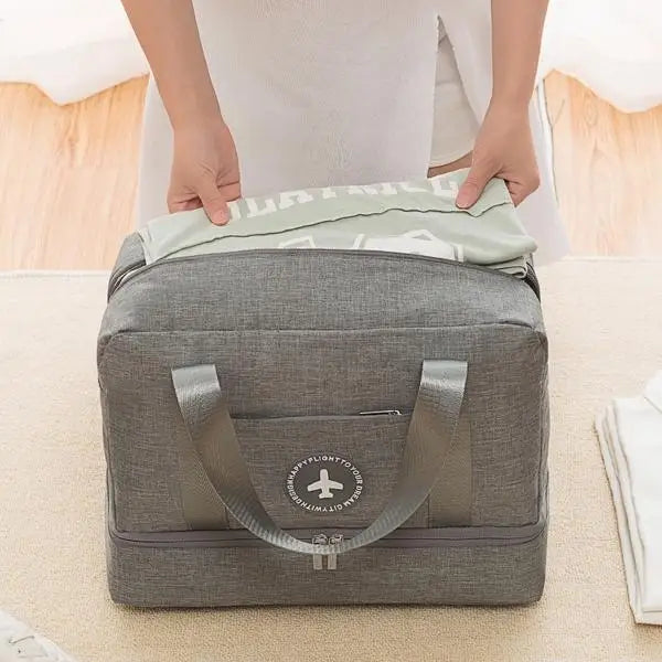Men Women Wet Dry Separation Bag Waterproof Clothing Storage