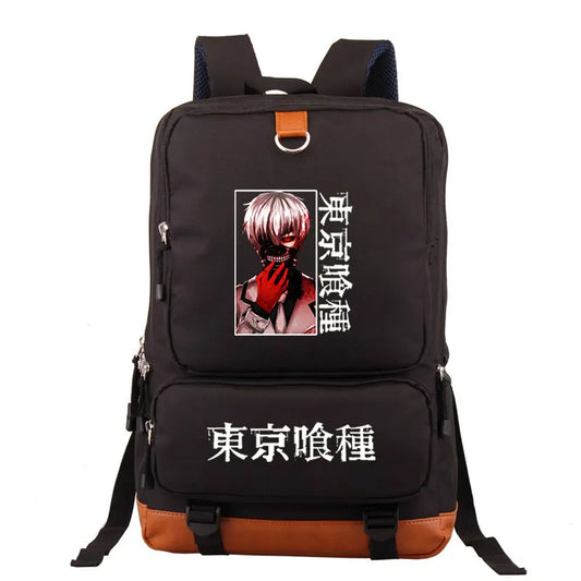 Tokyo Ghoul Anime Backpack for Boys Teenagers