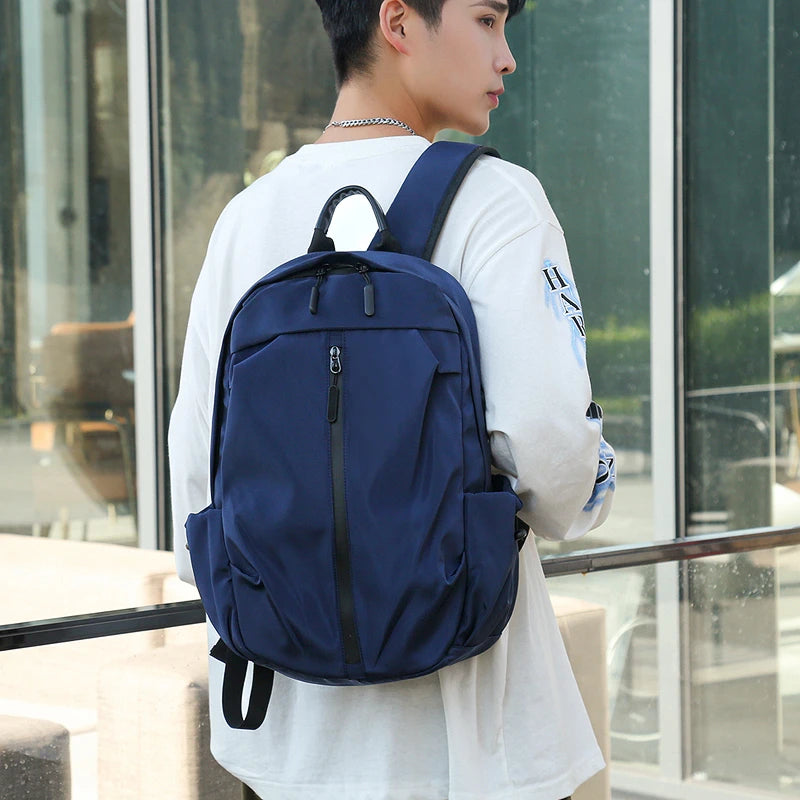 Men Waterproof Travel Bag 13-14 Inch Notebook Backpack