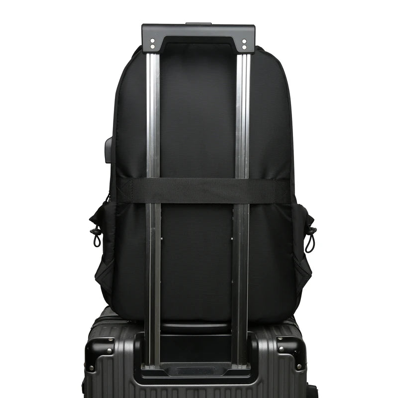 Men Waterproof Travel Bag 13-14 Inch Notebook Backpack