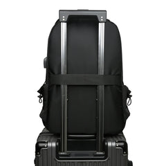 Men Waterproof Travel Bag 13-14 Inch Notebook Backpack