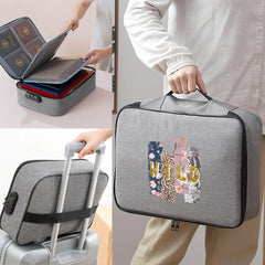 Waterproof Men Briefcase Women Handbag Organizer