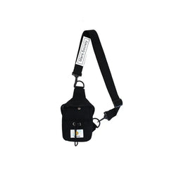 Canvas Chest Bag Crossbody Streetwear Fanny Pack Mini Waist Bag
