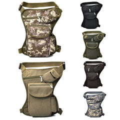 Canvas Drop Leg Bag Waist Casual Pack Belt Hip Bum Military Travel