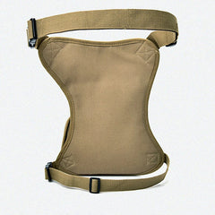 Canvas Drop Waist Bag Leg Pack Men Belt Fanny Pack