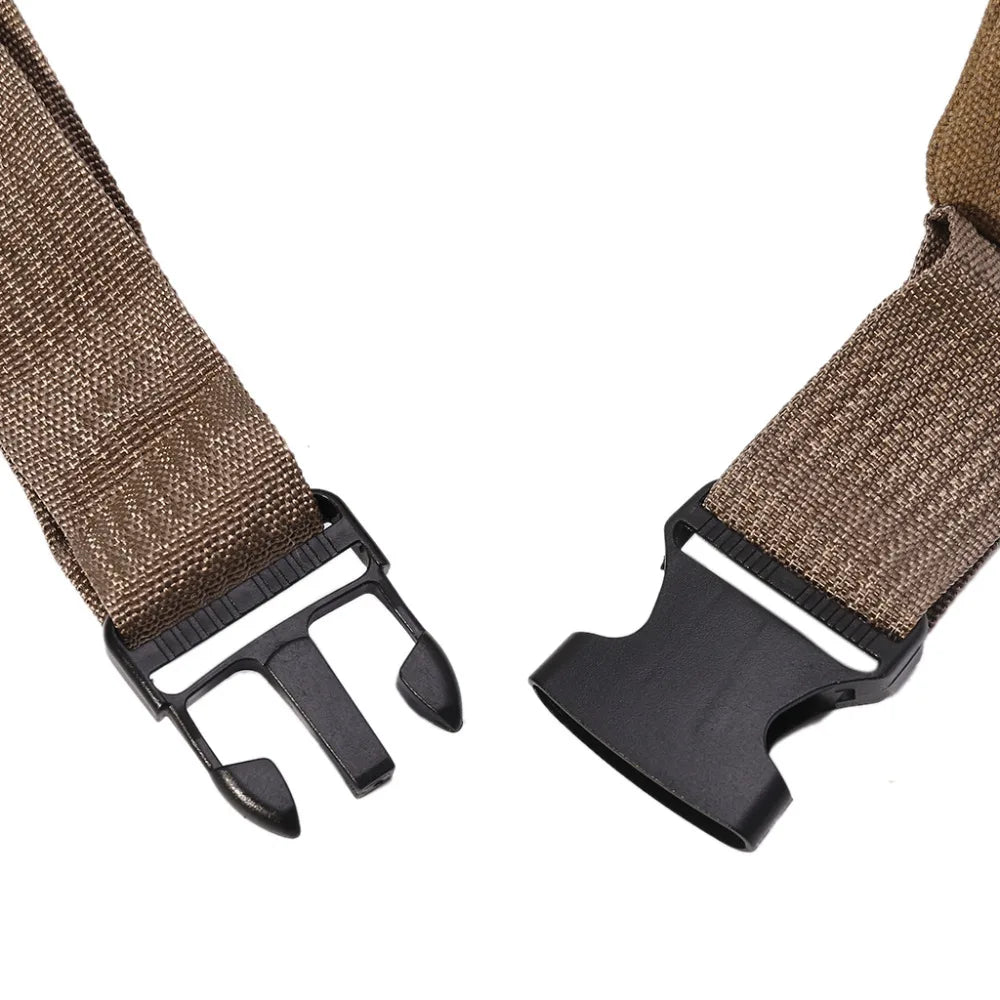 Men Casual Durable Fanny Pack Waist Bags Belt-Bag Canvas Hip Bum Military Bag