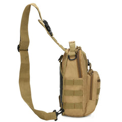 Waterproof Camo Chest Bag Crossbody Sling Travel Pack