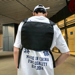 Men Chest Rig Bags Women Hip Hop Streetwear Waist Bags Tactical Vest