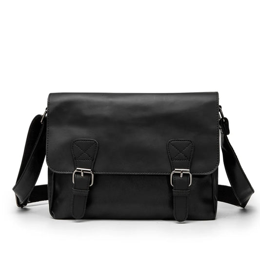 Vintage Large Capacity PU Leather Messenger Tote