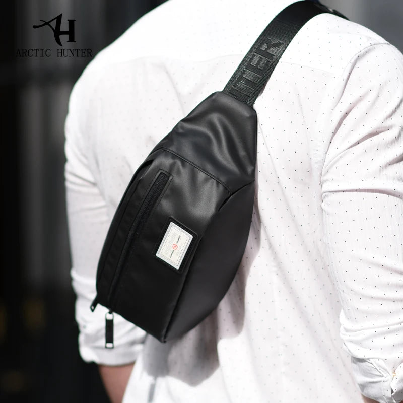 Men Fanny Pack Casual Waist Bags Money Phone Belt Belly Bag Oxford Cloth