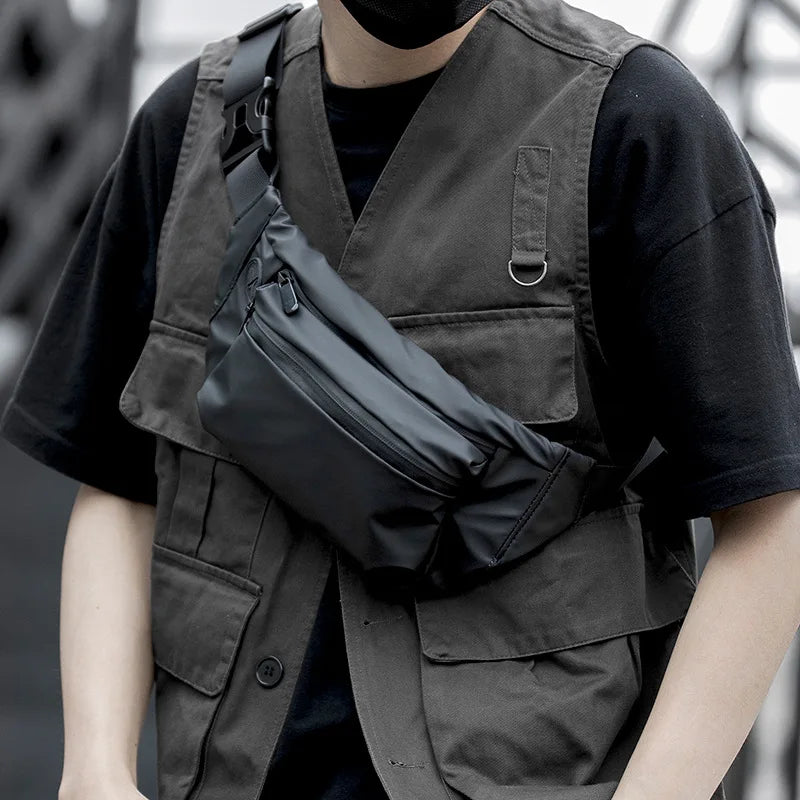 Men Women Fanny Pack Sports Travel Waist Bag Waterproof Belt Bags