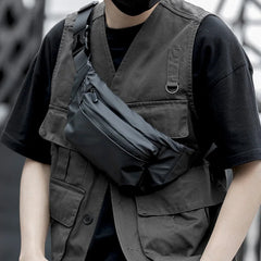 Men Women Fanny Pack Sports Travel Waist Bag Waterproof Belt Bags
