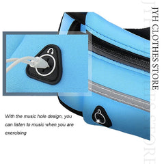 Unisex Waterproof Waist Bag Anti-theft Travel Phone Money Belt Pack