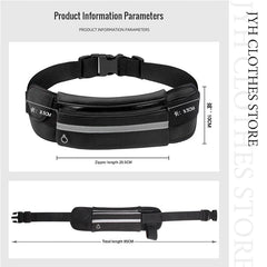 Unisex Waterproof Waist Bag Anti-theft Travel Phone Money Belt Pack