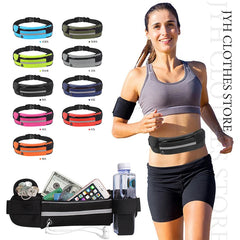 Unisex Waterproof Waist Bag Anti-theft Travel Phone Money Belt Pack