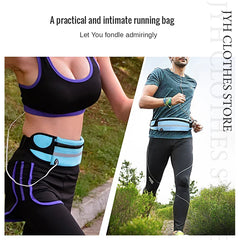Unisex Waterproof Waist Bag Anti-theft Travel Phone Money Belt Pack