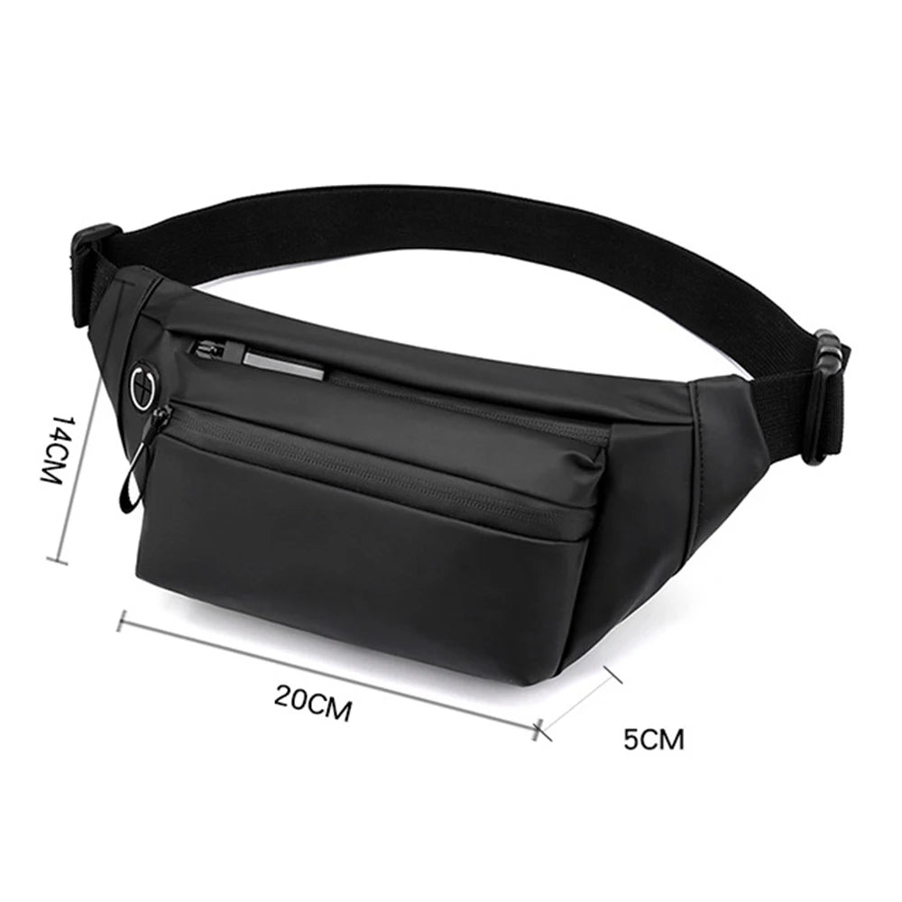 Men Fanny Pack Outdoor Sports Running Cycling Waist Bag Pack