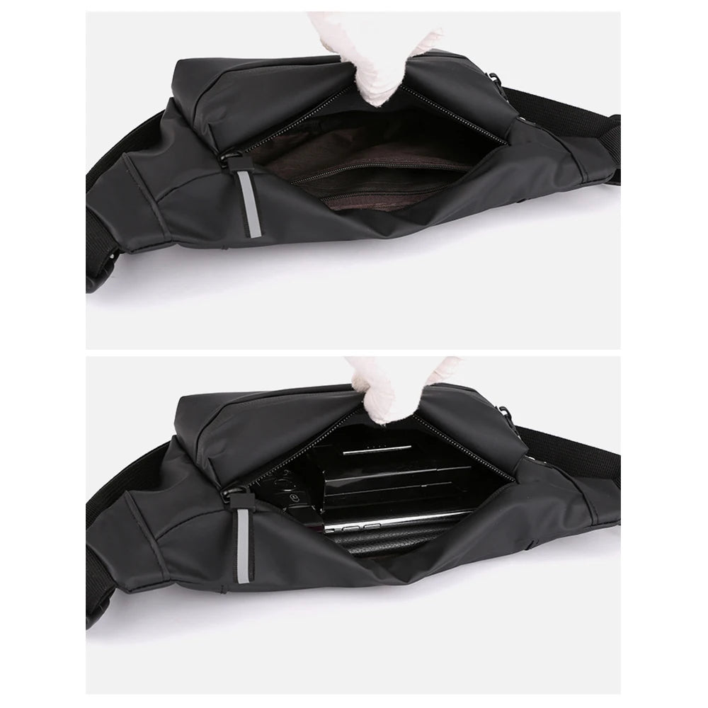 Men Fanny Pack Outdoor Sports Running Cycling Waist Bag Pack