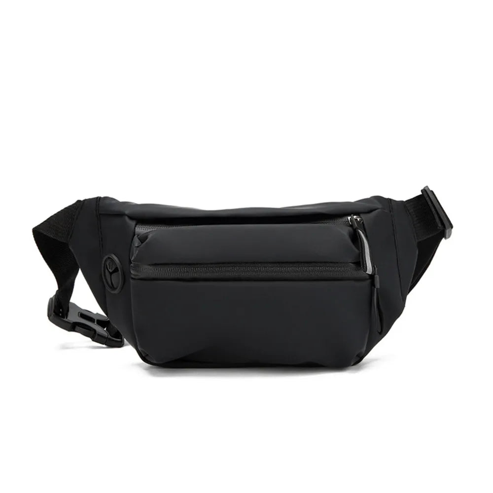 Men Fanny Pack Outdoor Sports Running Waist Bag Male Shoulder Belt Bag