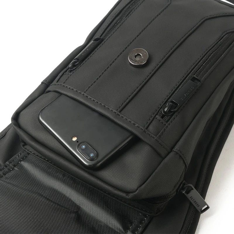 Men Fanny Waist Pack Waterproof Shoulder Bag Travel Motorcycle Chest Pouch